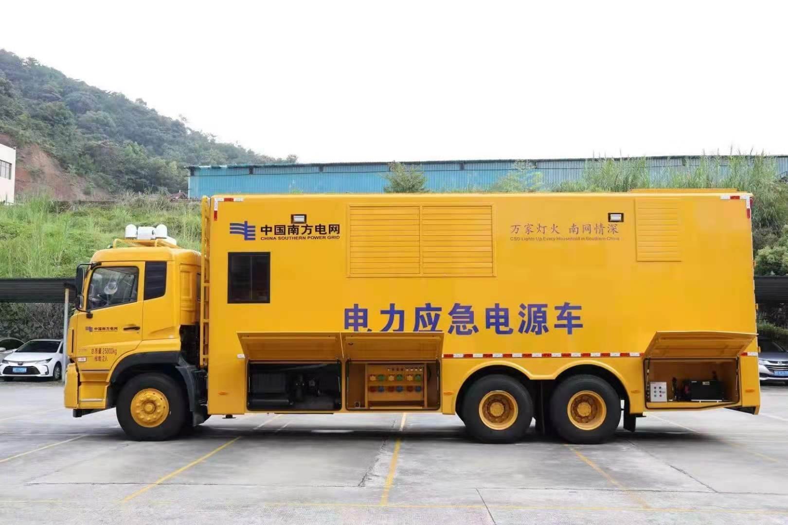 明光安康大型柴油发电机发电车UPS电源出租租赁